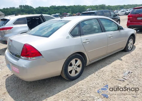 2007 Chevrolet Impala Lt from USA, damaged, VIN 2G1WT58K579154801